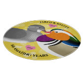 Planche À Découper Beaux Canards Mandarin : N'Importe Quelle Année An (Coin)