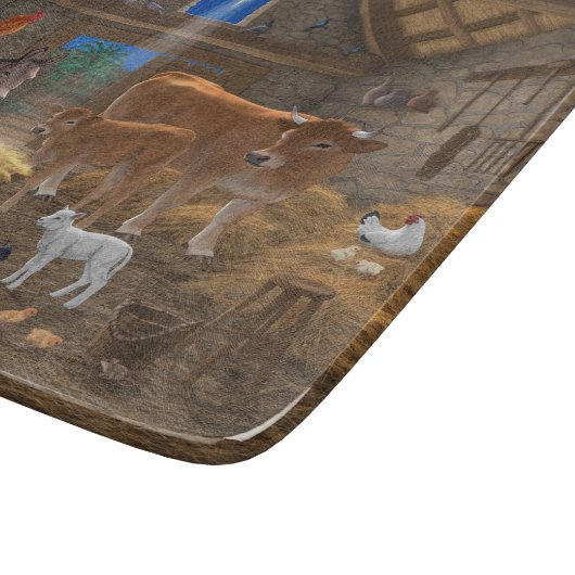 Planche À Découper Bébé Jésus Manger Nativité de Noël (Coin)