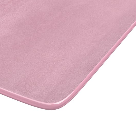 Planche À Découper Bébé rose couleur solide (Coin)