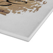 Planche À Découper Bébé Vache Rustique Brown (Coin)