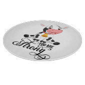 Planche À Découper Bébé Vache Vous Êtes Forte (Coin)