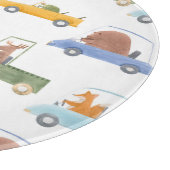 Planche À Découper Bébés : motif d'aquarelle dessiné à la main. (Coin)