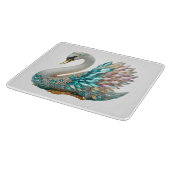 Planche À Découper Bedazzled Diamond Swan Gold Crystal Bling (Coin)