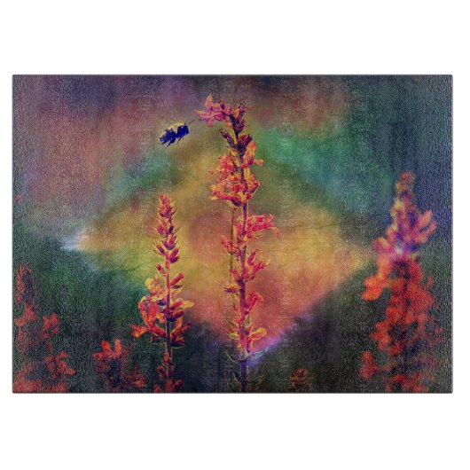 Planche À Découper Bee N Fleur sauvage Diamond Cutting Board (Devant)