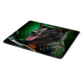 Planche À Découper Belgian Shepherd conduite vélo St. Patrick's Day (Coin)