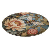 Planche À Découper Belle Abeille De Jardin Avec Fleurs Protea (Coin)