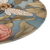 Planche À Découper Belle Abeille De Jardin Avec Fleurs Protea (Coin)