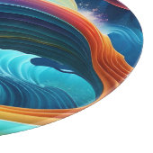 Planche À Découper Belle cascade arc-en-ciel (Coin)