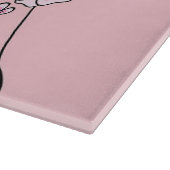 Planche À Découper Belle Chat Face Meow, Cadeau Kitty Lover, Chat mig (Coin)