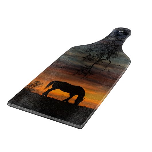 Planche À Découper Belle Décor À Cheval (Coin)