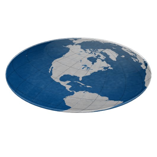 Planche À Découper Belle et unique Terre et globe (Coin)
