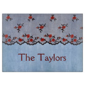 Planche À Découper Belle Floral Rustique (Devant)