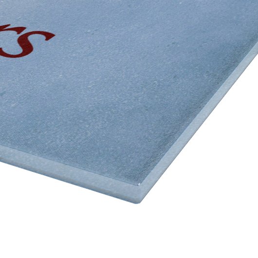 Planche À Découper Belle Floral Rustique (Coin)