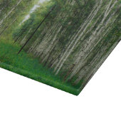 Planche À Découper Belle forêt de bouleaux (Coin)