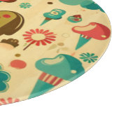 Planche À Découper Belle glace vintage rétro (Coin)