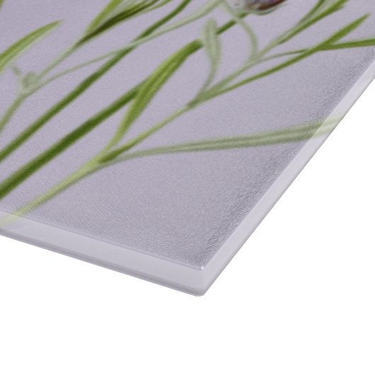 Planche À Découper Belle Lavande Monogramme (Coin)