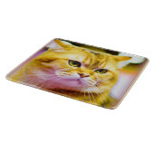 Planche À Découper Belle photo d'un mignon chat. Commandez dès mainte (Coin)