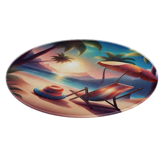 Planche À Découper belle plage (Coin)