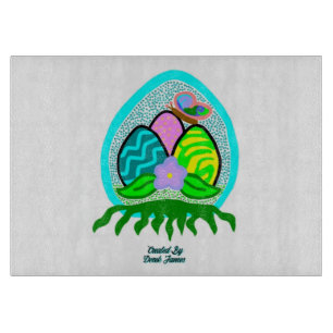 Planche À Découper Belle table de coupe des oeufs de Pâques