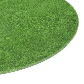 Planche À Découper Belle texture d'herbe verte de terrain de golf (Coin)