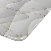 Planche À Découper Belles lignes d'or (Coin)