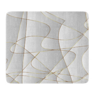 Planche À Découper Belles lignes d'or
