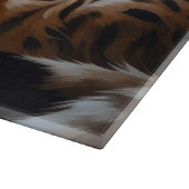 Planche À Découper Bengal Cat With Christmas Lights Holiday (Coin)