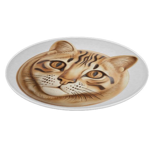 Planche À Découper Bengale Chat 3D inspiré (Coin)