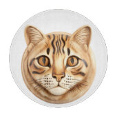 Planche À Découper Bengale Chat 3D inspiré (Devant)