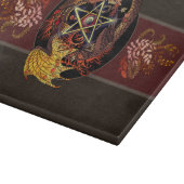 Planche À Découper Béni Soit Art Nouveau Pentacle Dragon (Coin)