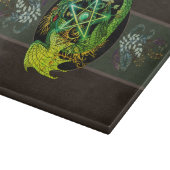 Planche À Découper Béni Soit Art Nouveau Pentacle Dragon (Coin)