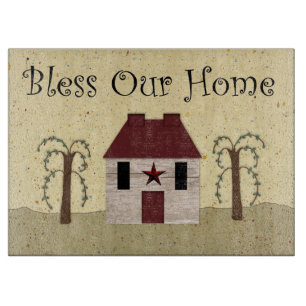 Planche À Découper Bénie Notre Maison 