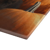 Planche À Découper Bernedoodle Chiot Automne Citrouille de plaisir (Coin)