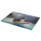 Planche À Découper Bernese Mountain Beach Surf Paining (Coin)