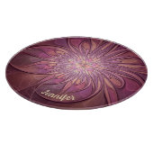 Planche À Découper Berry Abstrait floral fractal Nom (Coin)