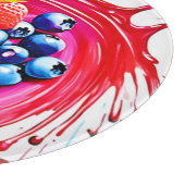 Planche À Découper Berry Splash : Couleur éclate (Coin)