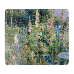 Planche À Découper Berthe Morisot - Roses Trémières / Althées
