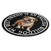 Planche À Découper Best Friend English Bulldog (Coin)