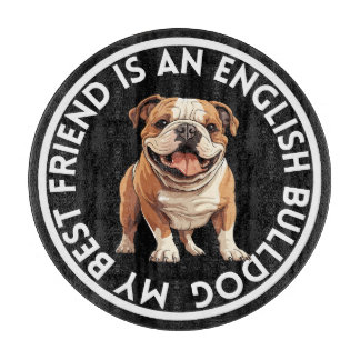 Planche À Découper Best Friend English Bulldog