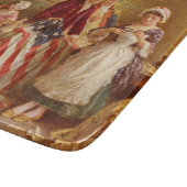 Planche À Découper Betsy Ross, 1777 (Histoire américaine) (Patriote a (Coin)