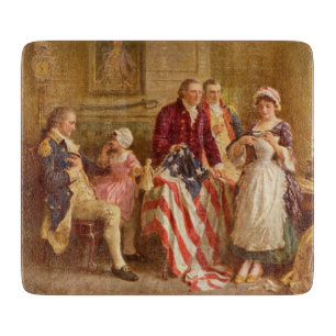 Planche À Découper Betsy Ross, 1777 (Histoire américaine) (Patriote a