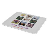 Planche À Découper BFF Photo Collage Cadeau Peanutbeurre Jelly Sandwi (Coin)