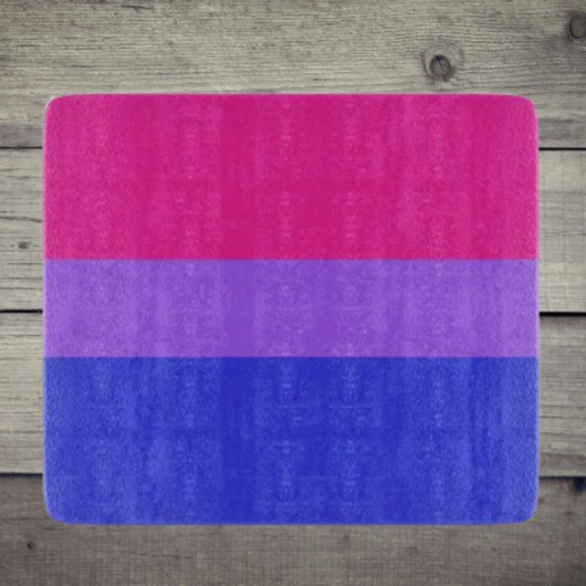 Planche à découper Bi Pride de la Fierté