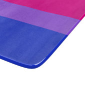 Planche à découper Bi Pride de la Fierté (Coin)