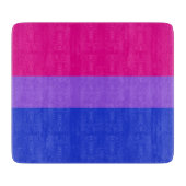 Planche à découper Bi Pride de la Fierté (Devant)