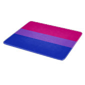Planche à découper Bi Pride de la Fierté (Coin)