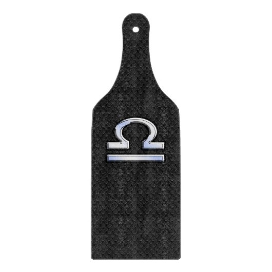 Planche À Découper Bibliothèque moderne Zodiac Connexion en forme de  (Devant)