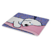 Planche À Découper Bichon endormi (Coin)
