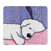 Planche À Découper Bichon endormi (Devant)