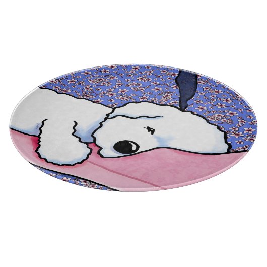Planche À Découper Bichon endormi (Coin)